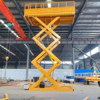 剪叉式升降機9（剪叉式升降機工作原理）